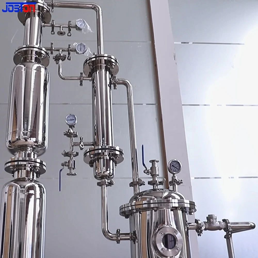 JOSTON MULTIFUNCTIONAL LAB SCALE VACUUM ETHANOL SOLVENT Alcohol Recovery Tower Distillation Column  Rectifying Tower