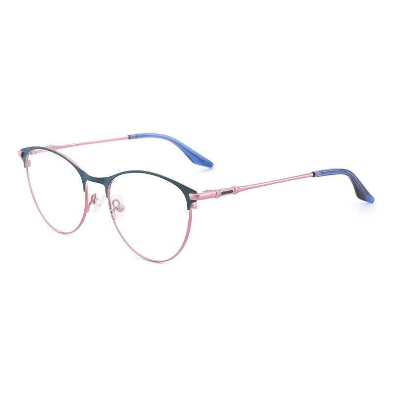 YC OPTICAL High End Expensive Luxury Multicolor Eye Glasses Personalized OEM Eyewear Womens Metal Glasses Frames