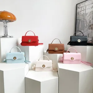 2026 New Fashion Candy Color Woman Handbags Woman Crossbody Bags Square Woman Shoulder Bags