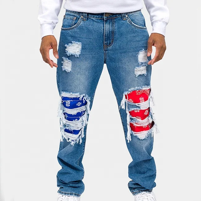ruyi custom ripped jeans for men