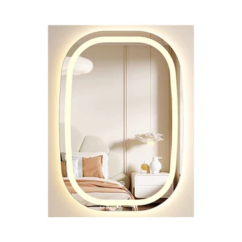 Luxury look mirror intelligent design LED light with bluetooth speaker
