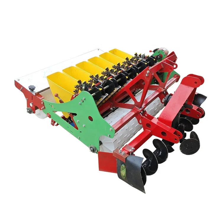 Farm Implement Tractor Attached Garlic Planter 10 Row Garlic Planter Sale