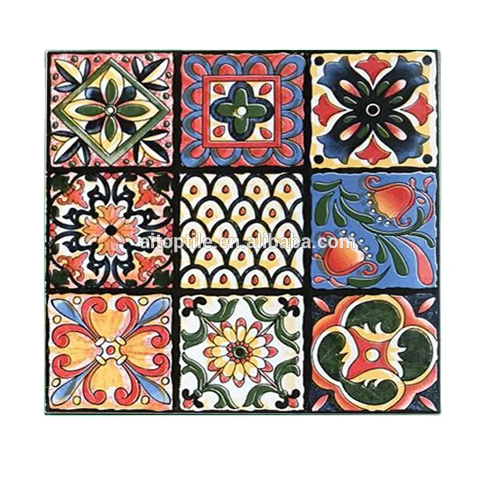 Handmade Decorative Moroccan Ceramic Tile 20x20 Mm Buy Moroccan Ceramic Tile