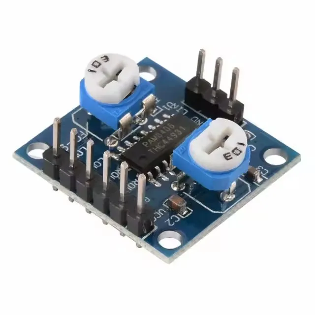 PAM8406 digital power amplifier board with volume Potentiometer Stereo noiseless power amplifier 5Wx2