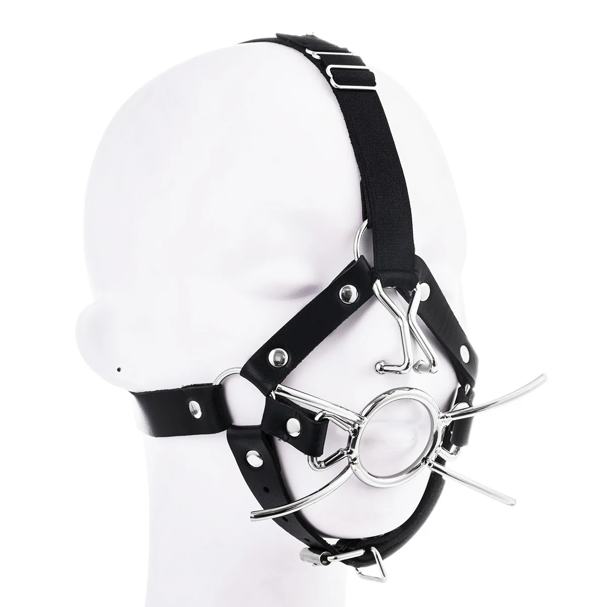 鼻フック 目隠し  BDSMヘッドマウント鼻フックO口腔拡張器口口ギャグヘッドバインディングフェチエロセックスおもちゃ| Alibaba.com