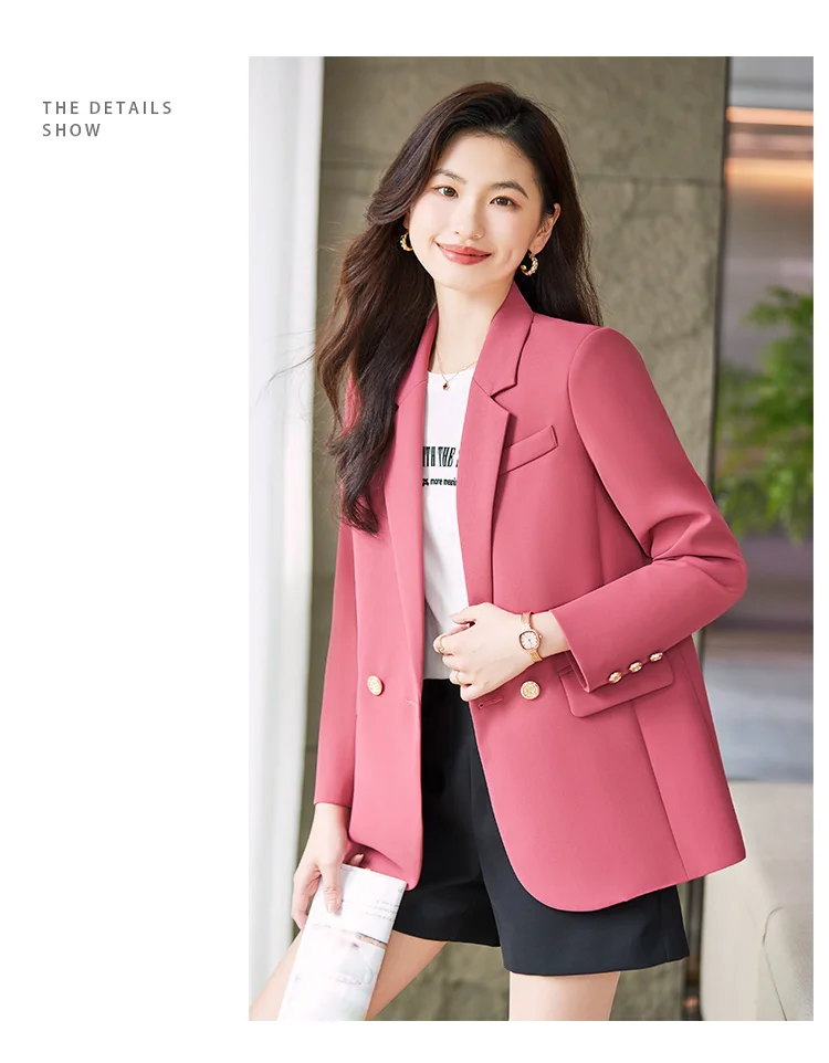 High Quality Female Casual Small Suit Jacket for Spring Commuter Wear Korean Slim Suit New Temperament Women's Suits Blazers
