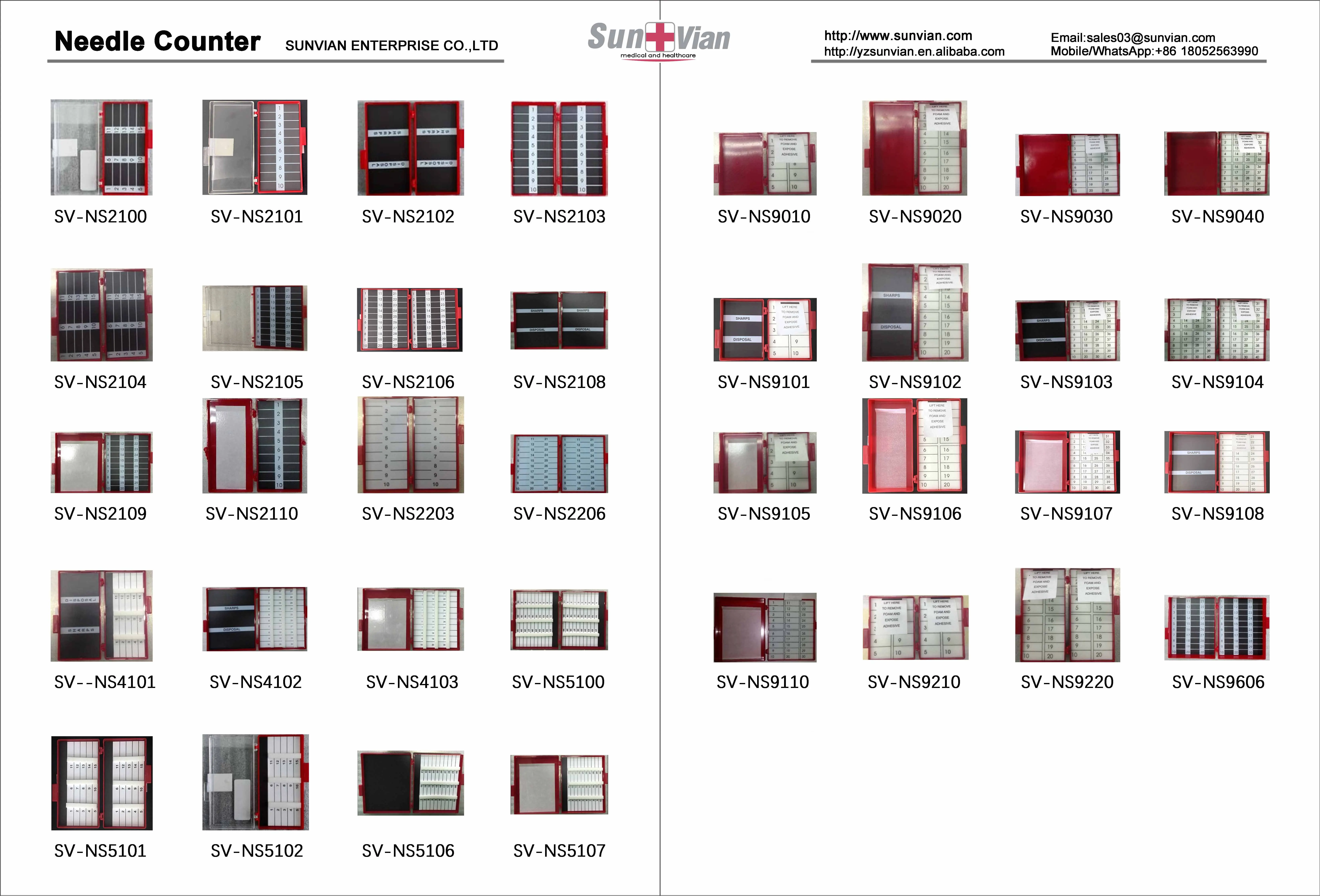 Double Magnet Medical Needle Counter manufacture