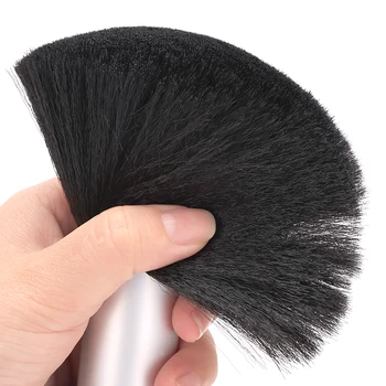 Black Cleaning Broken Durable Hair Sweep Hairbrush Beard Haircutting Barber Neck Duster Brush