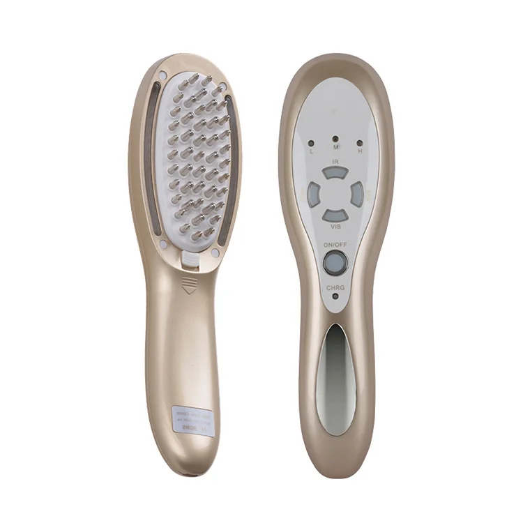 Electrical Brushing Hair Ion Import Device Led Hair Growth Liquid Scalp Massage Hair Brush