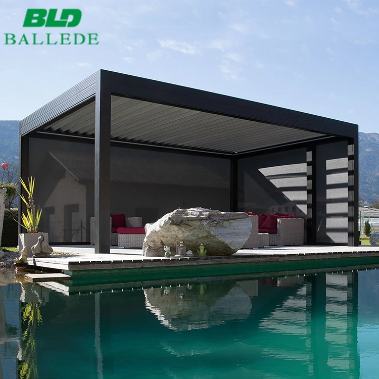 Regenschutz Pergola Markisen schirm Terrassen dach Elektrische Terrassen  abdeckung| Alibaba.com