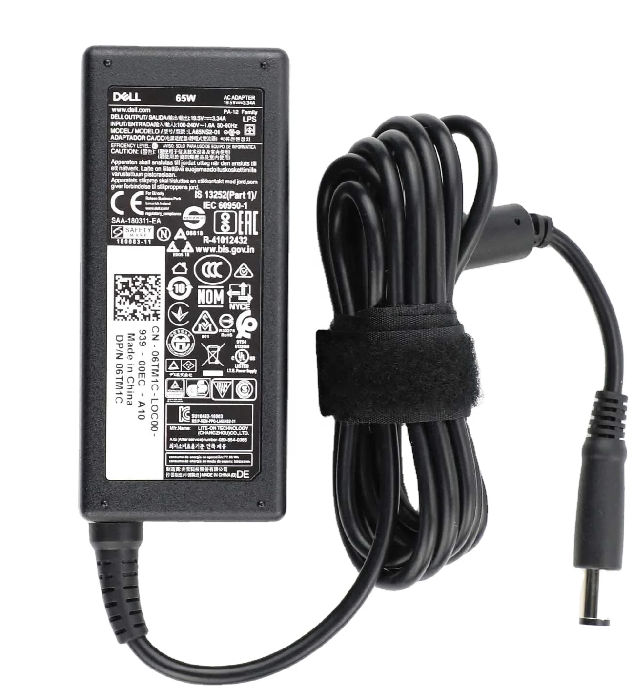 Notebook Charger   65w For Dell Latitude 3330 3340 3440 3450 3540  E5500 E5510 Laptop Ac Adapter With * Tip - Buy 65w    Charger,Adapter For Latitude E5500,Laptop Charger For