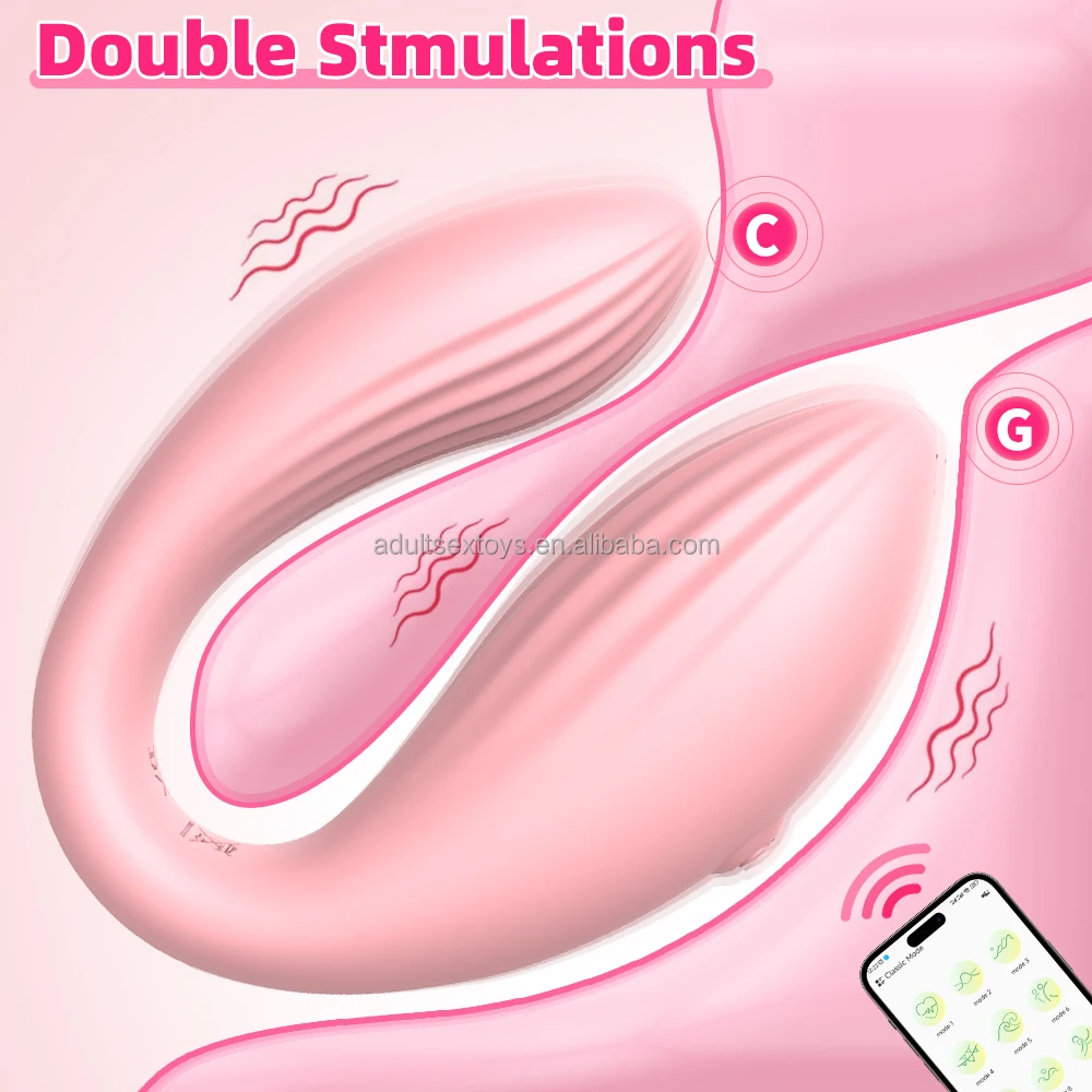 partner controlled sex toy Phone APP Remote Control Female Vibrator USB Charging Love 1&2&3 Vibrator 9  Frequency Vibration Adult Sex Toys - Vibrating Egg, Vibrator main image 1