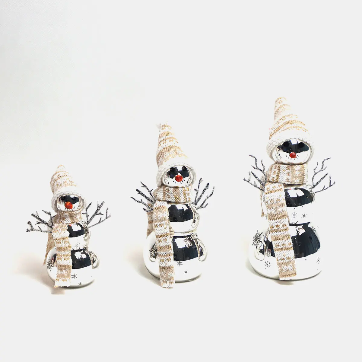 Light Up Cheap Christmas Glitter Snowman Gifts Toys Flash Led Toy Christmas Gifts Decoration Promotion Led Christmas Snowman