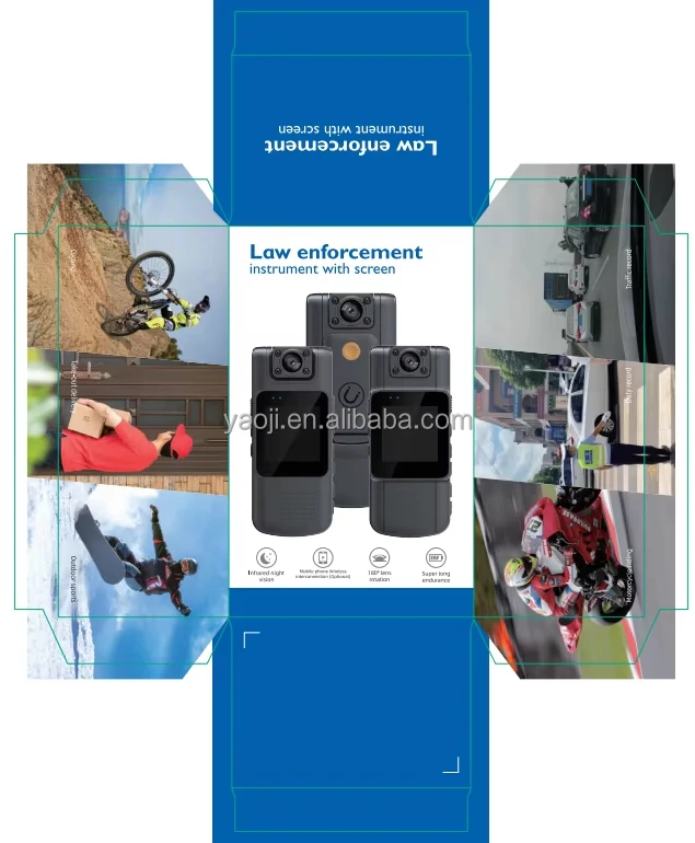YAOJI Mini 4G Support WIFI Cameras 180 Degree Rotation Home Use Wireless Small Camera 4G 1080p Night Vision Camera