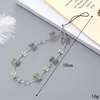 K3564 6-piece small bow tie bead phone chain