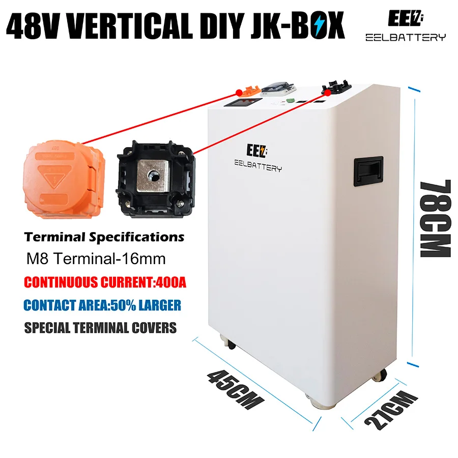 EU STOCK 48V Battery Box DIY Kit for 280Ah 304Ah 314Ah 330ah Lifepo4 ...