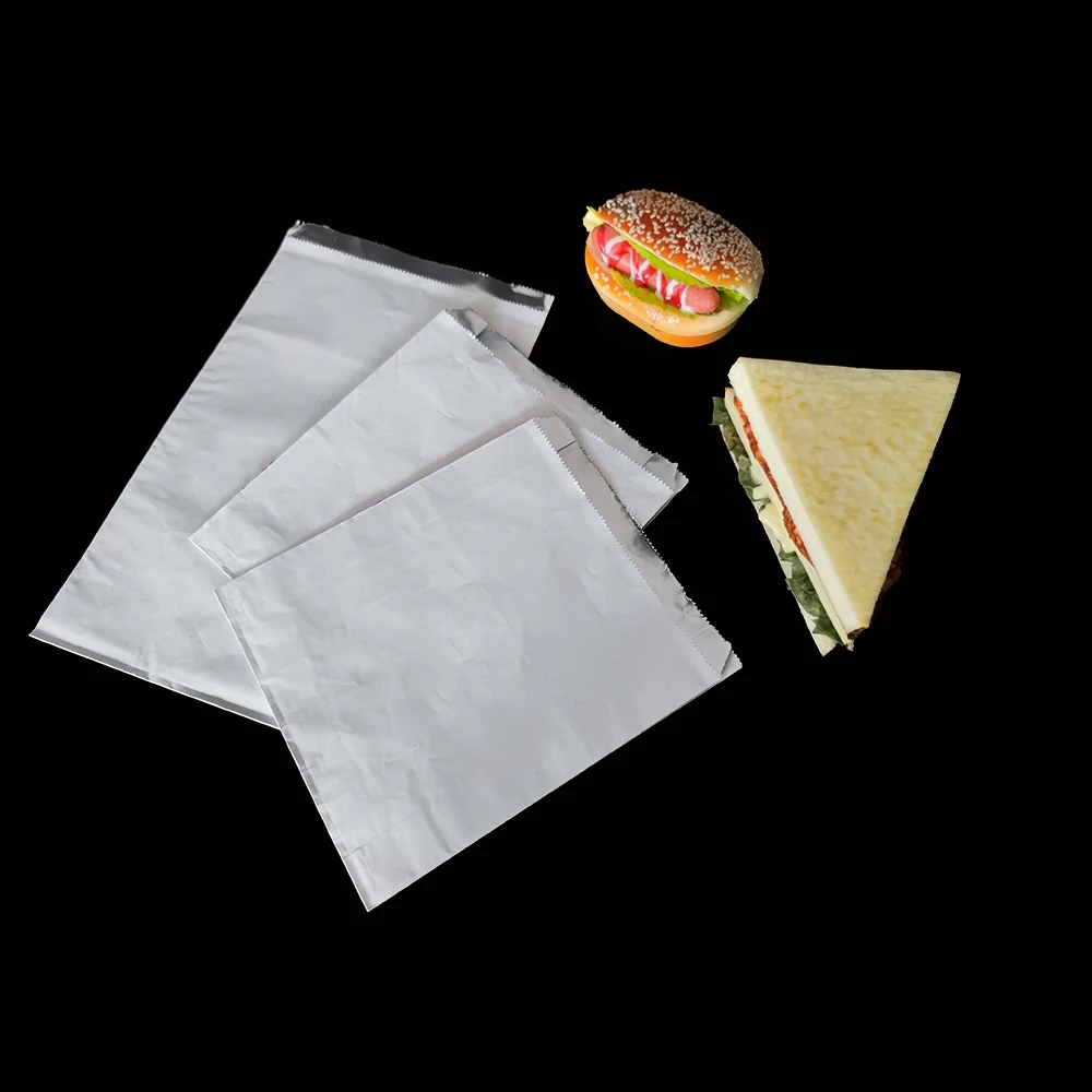Bolsa de té de aluminio biodegradable de papel de aluminio para perritos calientes