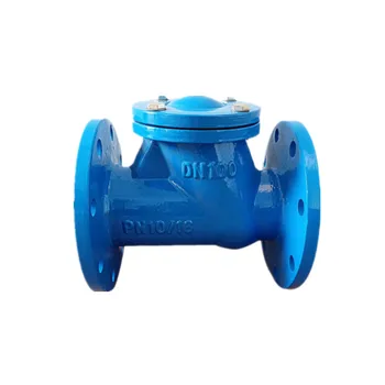Customizable HQ41X Hydraulic Soft Sealing Flanged Slide Lift Check Valve Factory Manufactured Manual Power General OEM