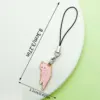 cordino per telefono rosa a forma di gatto - 1183 cm - 17 g - LS508