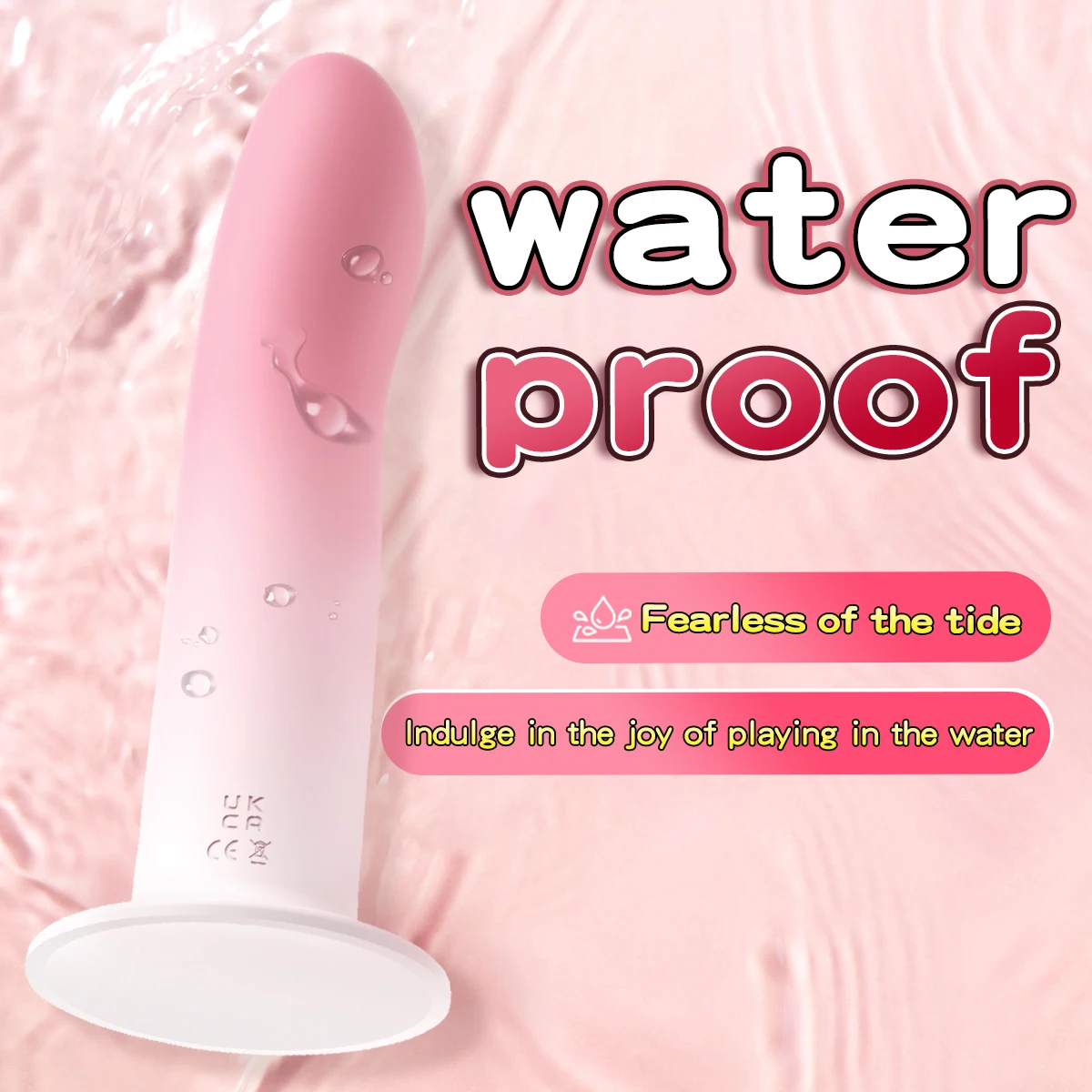 Liquid silicone manual dildo product feature image
