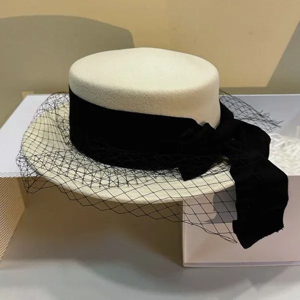 Shop Our Collection of 100% Wool Felt Hats with Mesh Veil