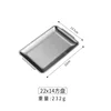 แผ่นสี่เหลี่ยมผืนผ้า 22*14 (201 Silver)
