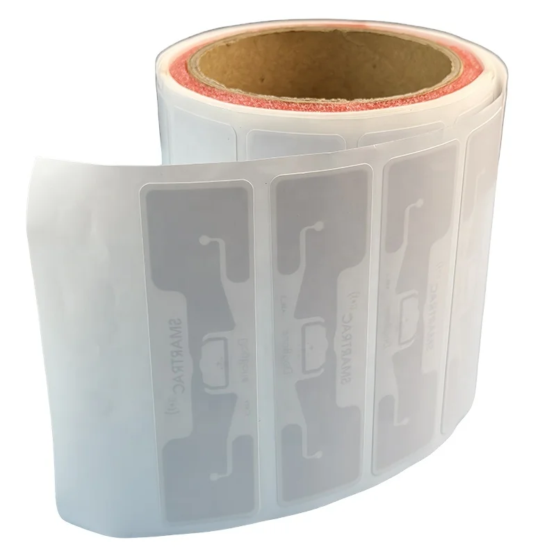 DogBone RFID Sticker Maraton Sports Timing Tag Alternative 9424 UHF RFID Tag Wet Inlay White Printable Label Tags