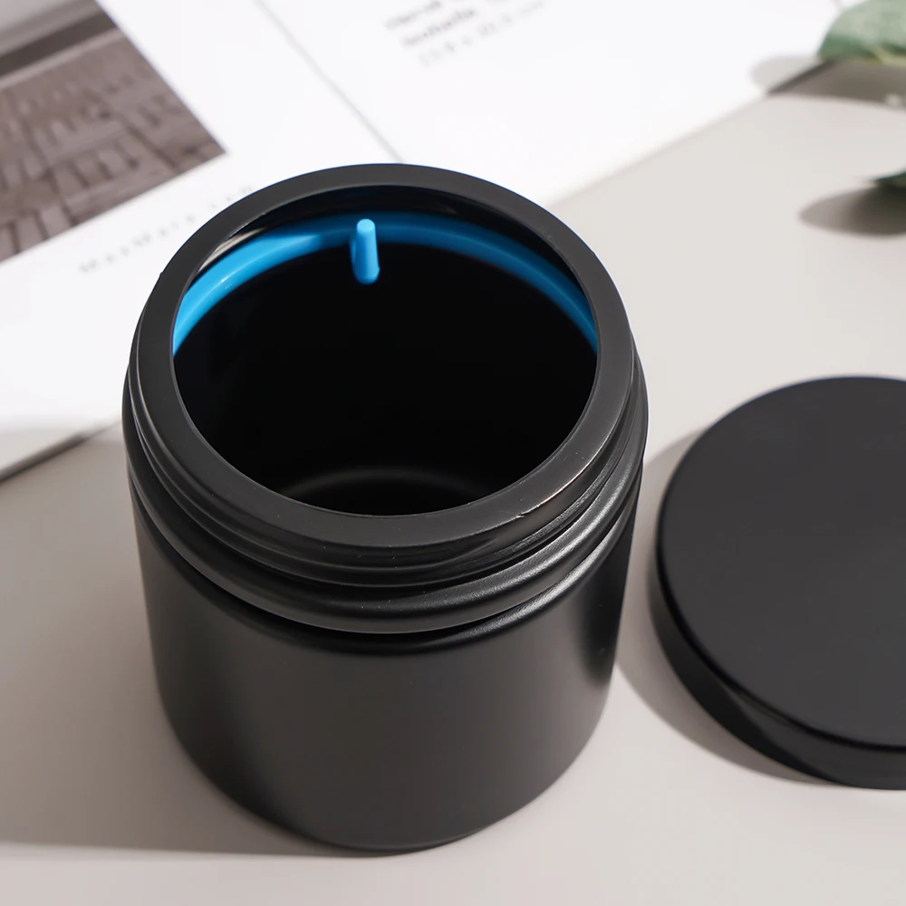 RTCO New Design Scoop Hook HDPE Bottle With Scoop Protein Powder Bottle Custom Foil Stamping Container