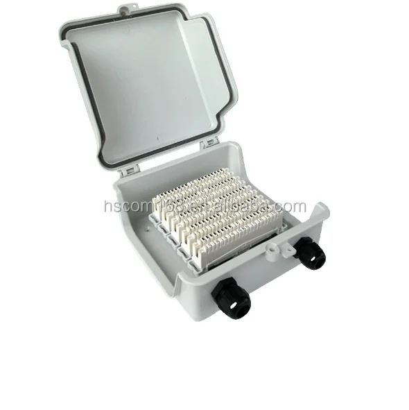 High Quality 10 pairs STB or LSA 10 pairs Krone for ABS Telephone Cable DP Box IP65 Waterproof Distribution Box