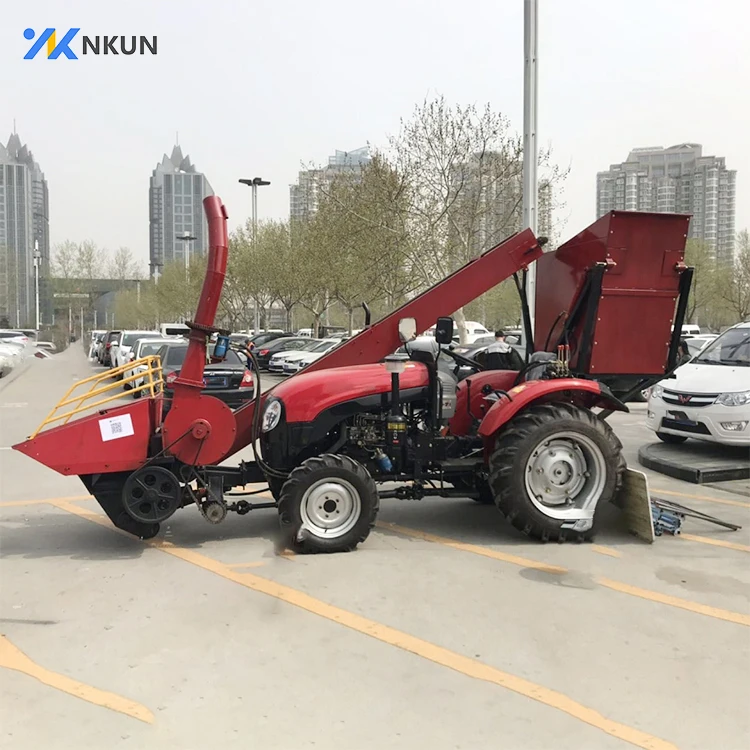 Tractor Mounted Mini Corn Combine Harvester