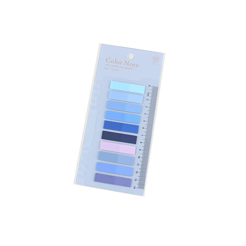 Transparent Sticky Notes Repositionable Color Page Markers Books Index Tabs Annotation Tabs for School