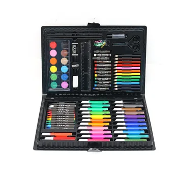 Art Set With Wood Case 123 Pcs Teen Deluxe Wooden Box Artist Drawing Kit  Pencil