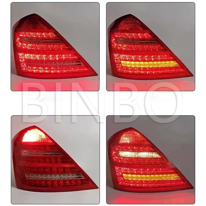 Car Brake Light Tail Light LED Rear Lamp for Mercedes Benz S-Class W221 AMG 2218201364 2218201464