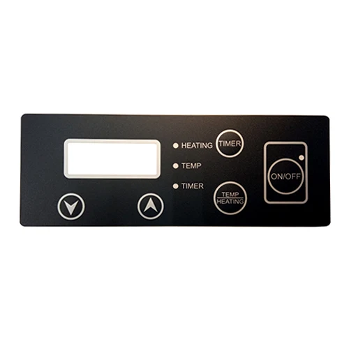 Пользовательская клейкая наклейка lexan, наклейка, передняя панель управления