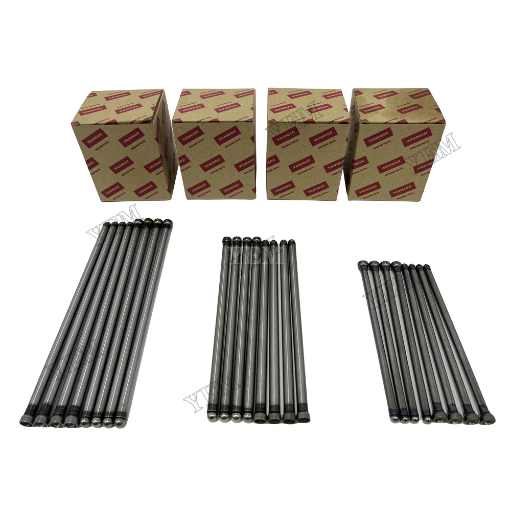 High Performance 4TNE86 4TNV86 Valve Push Rod Fit for Yanmar Diesel Engine Yanmar Valve Push Rod