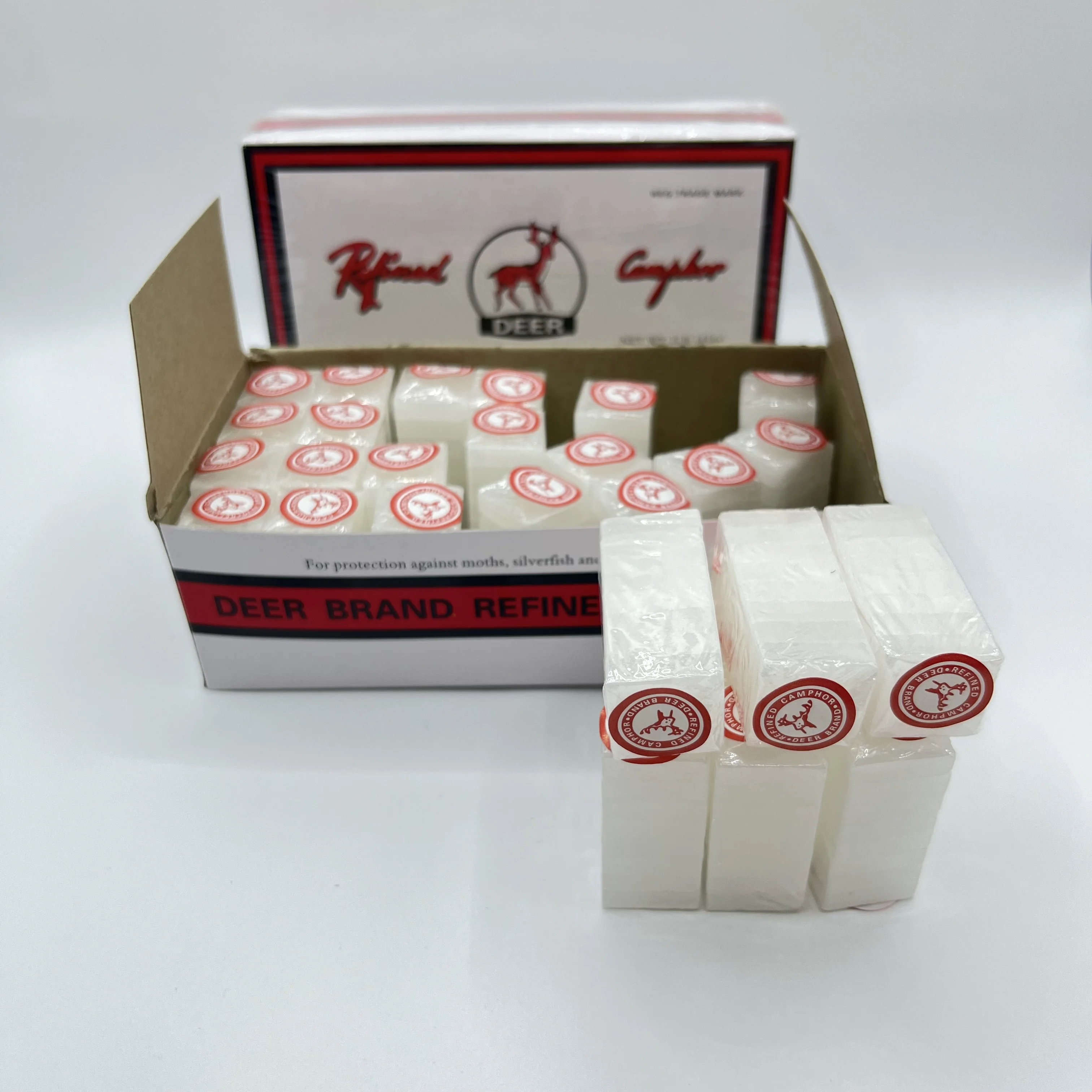 Refined Camphor Blocks Good Quality Selling Alcanfor Camphor Tablet Camphor Balls in Box