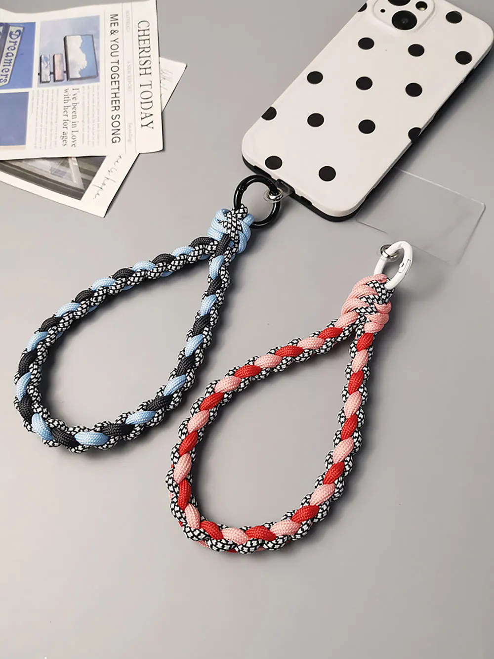 Wrist Pendant Simple Cell Accessories Customized Adjuster For All Iphone Smart Strap Mobile Chain Phone Lanyard SJS021 Laudtec factory