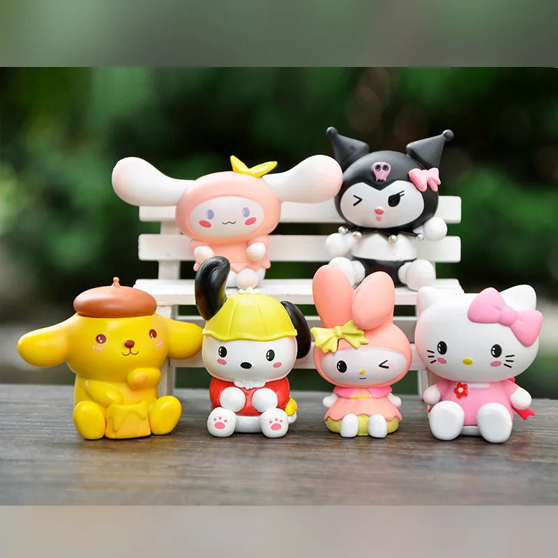 Japan Anime Sanrio My Melody Action Figure For Boy Children Toy Home ...