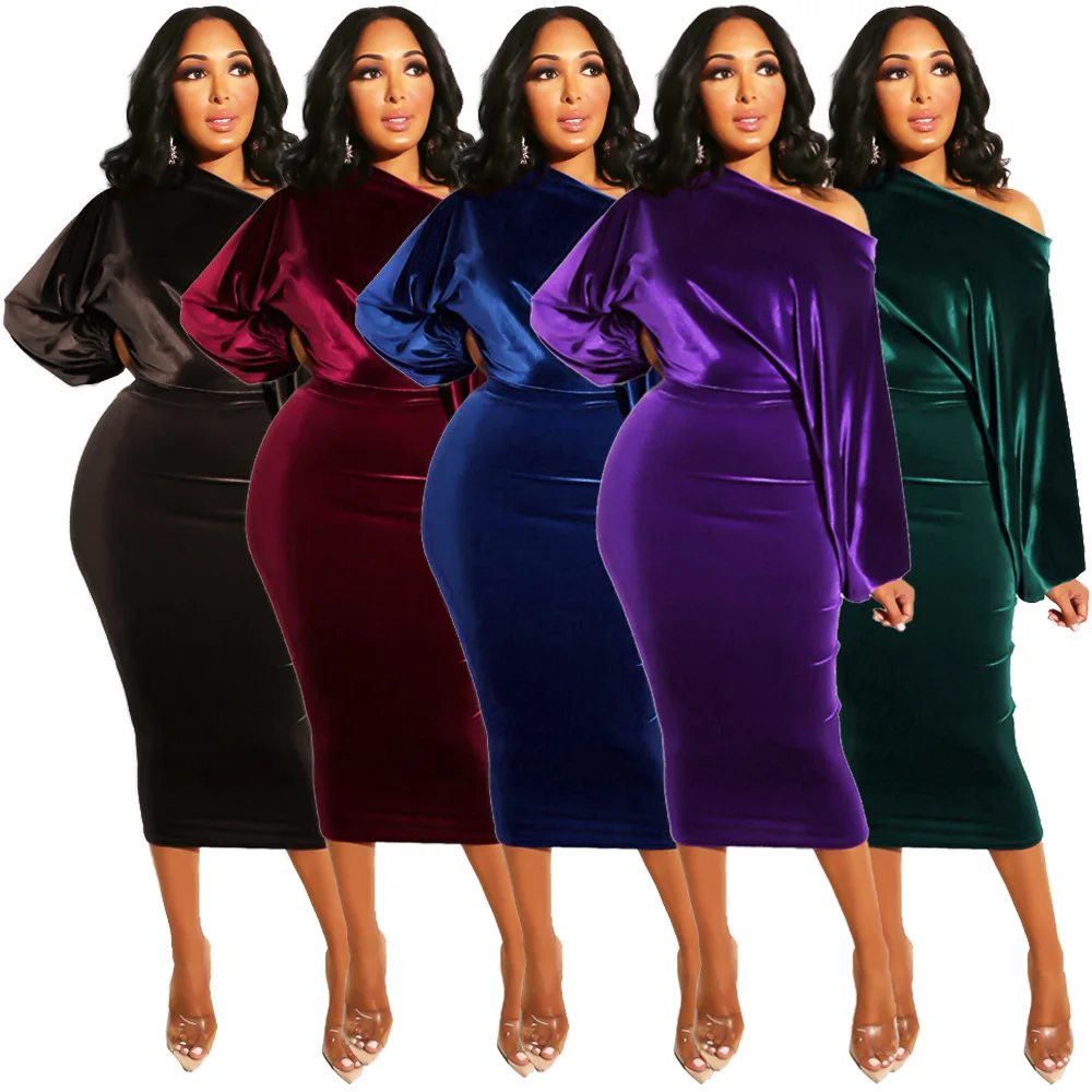Women New Spring Winter Off Shoulder 