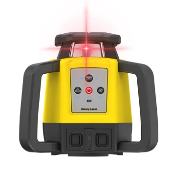 MRL18 NR Rotary Laser Level Red Beam 500m Range IP67 Waterproof Remote Control Dual-Slope Beam for Construction