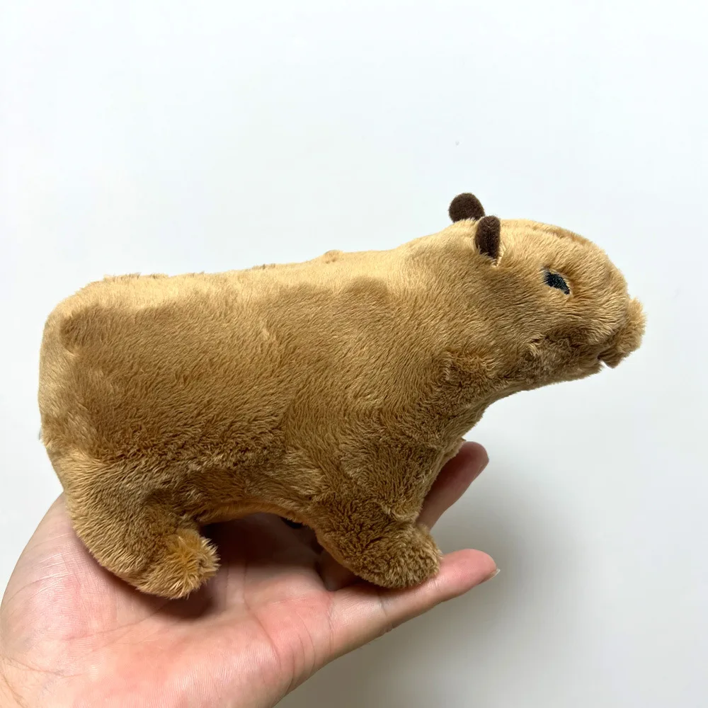 Poupée en peluche Capybara, jouet animal en peluche souple