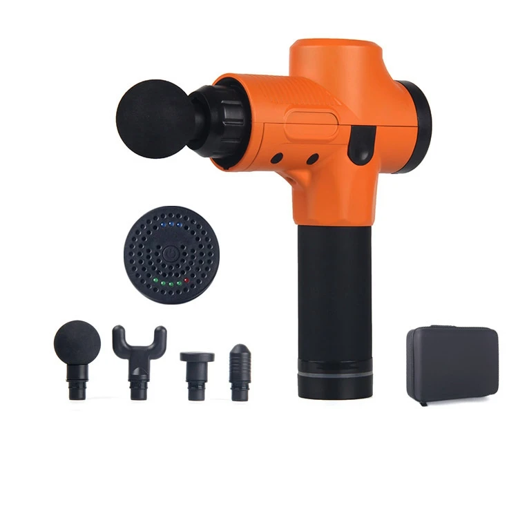 Ручной перкуссионный массажный пистолет для глубоких тканей, массажер для боли в мышцах