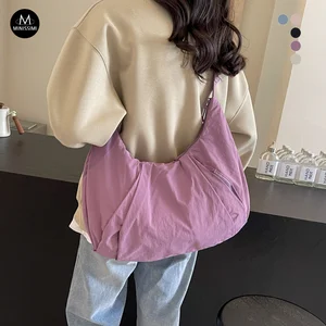 Minissimi Free Sample Polyester Fashion Daily Life Solid Outdoor Bolso De Hombro Winter Casual Women Bag Cute Shoulder Bag