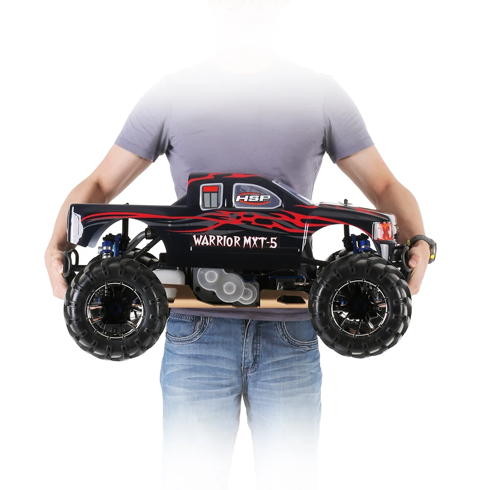 HSP スケルトン 1/5 ガソリン RCカー 4WD 32CC エンジン 94050 ラジオ