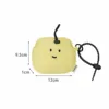 Upgraded light yellow cotton-lined headphone bag