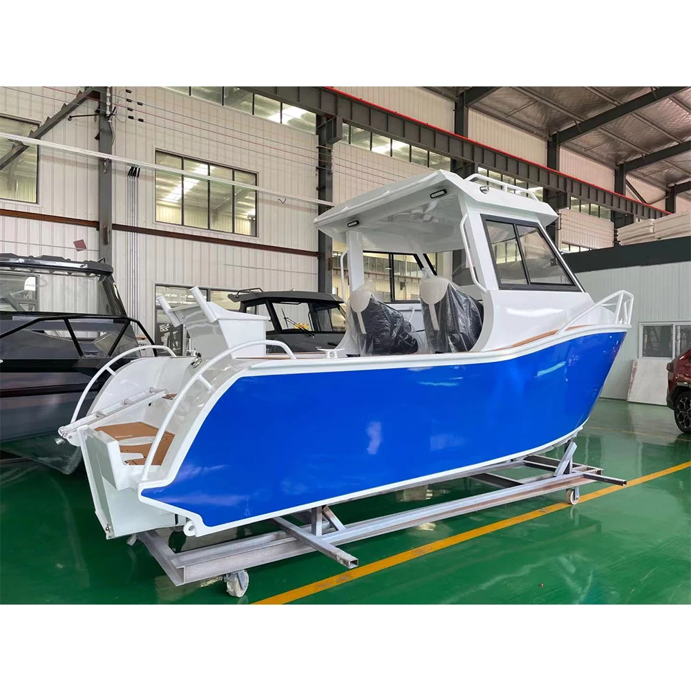 6m Deep V Speed Fishing Boat 21ft Hardtop Profisher Aluminum Cabin Boat