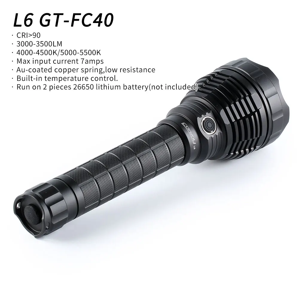 convoy bd06 rechargeable led flashlight C8 + 365nm UV with Patented Glass Filter Convoy Model Convoy bd06 flashlight -