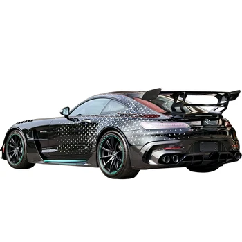 Hot in Tiktok Customize Racing Design Car Wrapping Vinyl Films Air Channel PVC Printed Vehicle Vinyl Wrap