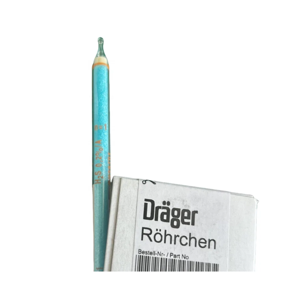 drager Short-term test tube h2s gas detector drager h2s 0.2%A range  0.2-7vol-%  drager CH28101 h2s gas analyzer