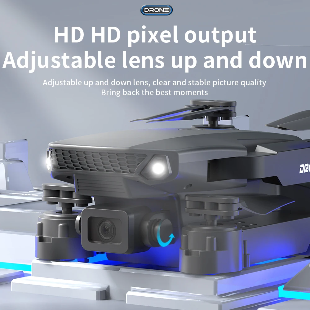 High Quality 2025 E88 Pro Drone E525 With Camera 4k HD Wide Angle Drone Real Time Transmission Beginner Foldable Mini E88 Drones
